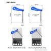 RISK Road Bike Bladed Spoke Wrench Fixing Tool Holder Seers Bicycle Flat Spokes Rim Ajustment Tool for 0.8mm To 1.3mm Spoke