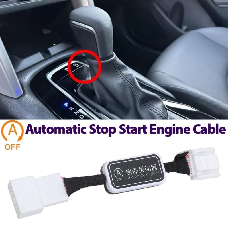 Módulo de Desativação do Start Stop do Motor Módulo de Contorno Estável do Start Stop do Motor Desativação Automática do Start Stop Adequado para Veículo
