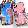 ANIME B-Bocchi The Rock-l For IPhone 13,17,11,12,16,14,15,Plus,Pro Max Soft Silicone Black Phone Case