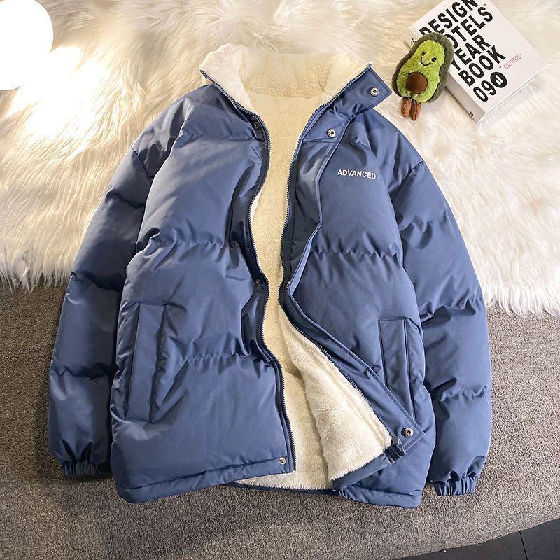 Women Thicken Parka Stand Collar Cotton Padded Jackets Fashion Female Thicken Winter Coats