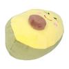 Avocado Shape Pet Chew Toy Plush Dog Playing Teething Toys with Sound for Small Dogs