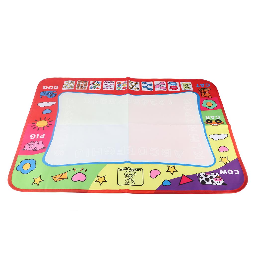 Water Painting Draw Writing Mat Kid Developmental Doodle Board Toy With Pen