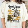 Quest Squad Broccoli T Shirt Fourth Wing Fan Xaden Riorson Ridoc Rounisextasy Dragon Rider Bookish Vintage Slightly