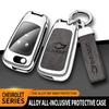 Zinklegierung Auto Klappschlüssel Hülle Tasche Schutzhülle für Chevrolet Cruze Aveo Trax Sail Malibu Captiva Prism Spark