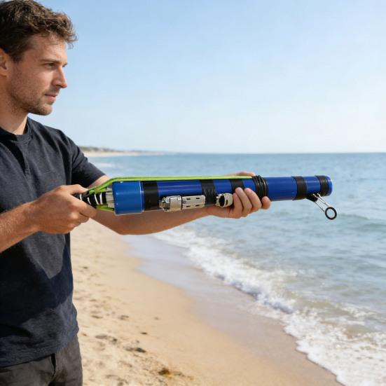 Catapult Fishing Rod Fly Fishing Lure Launcher Rod Professional Slingshots Fishing Pole Reel Set Shore Pier Beach Fishing Accessories