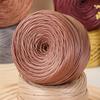 Filato in Ecopelle Nappa Opaca 200g/Rotolo per Maglia all'Uncinetto Fai-da-Te Filo per Borse Fatte a Mano Scarpe Artigianato