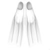 Freediving Fins High Propulsion Efficiency Long Blade Foot Enclosing Pocket