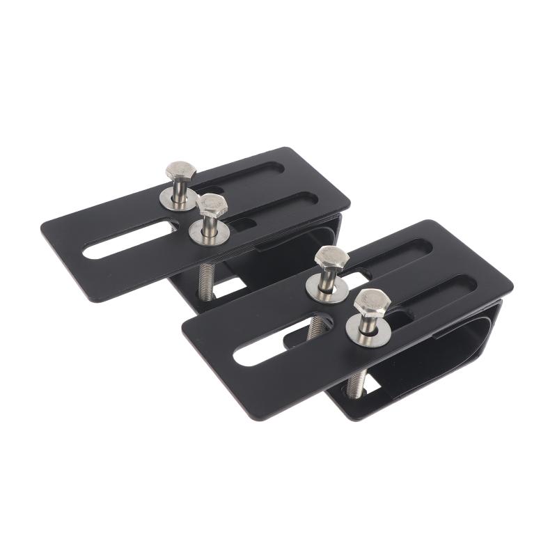 Aluminum Universal LED Light Bar Roof Rack Bracket No Drill Installation Anti Rust Mount for Car SUV Truck Night Driving