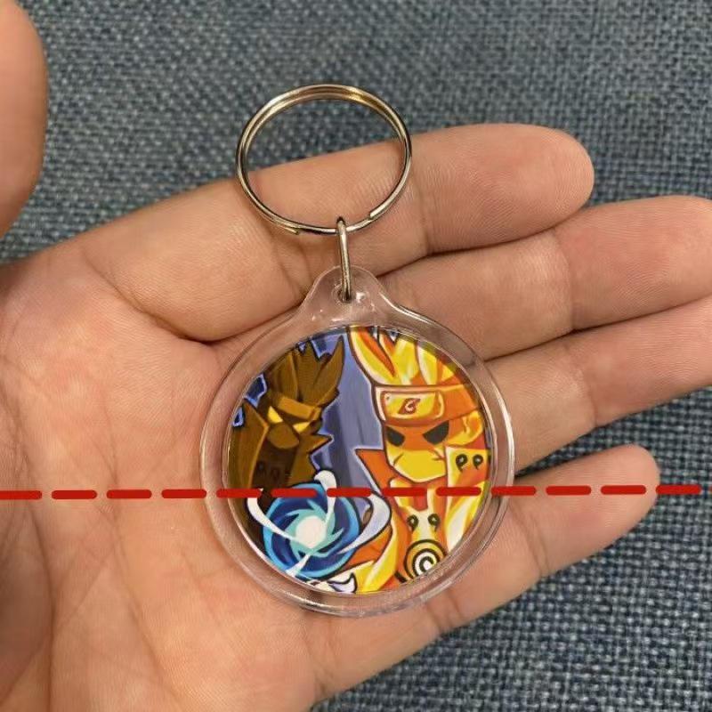 Naruto Mobile Game Acrylic Keychain: Qing Shui Huang Yuan Pendant - Perfect Gift for Friends 20
