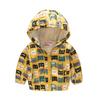 Bedruckte Jacke Strickjacke Kinder Mädchen Jungen Kapuzen Langarm Reißverschluss Blumen Auto Cartoon Windjacke