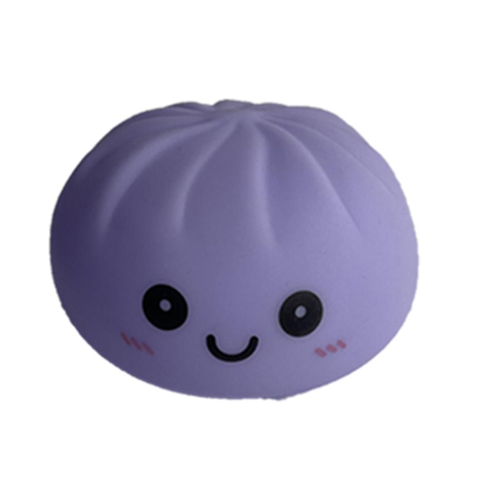 In New Gift Cute Dumpling Night Light Squishy Toy Luminous Silicone Led Bedside Lamp Stress Relief Fidget Toy For Kids Bedroom