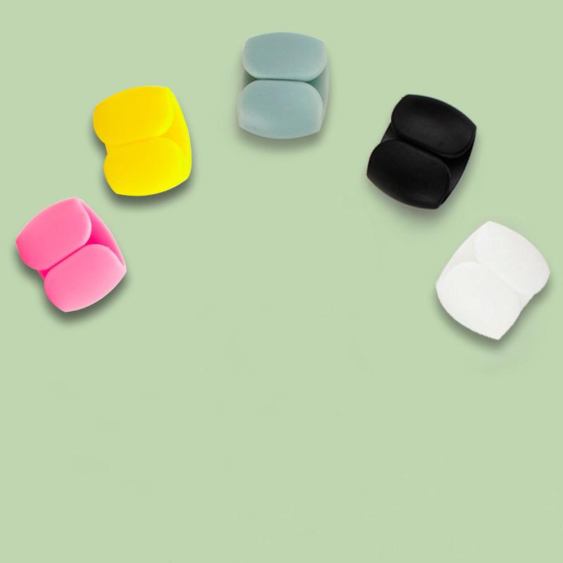 

5 шт. Защитные приспособления для кабеля зарядки, дорожный зажим для шнура передачи данных, украшение для наушников, пряжка для хранения кабеля, органайзер для кабеля 5Pcs