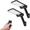Applique Murale Solaire - COLBOR - 56 LEDs - Détecteur De Mouvement - 3 Modes - IP65 Étanche