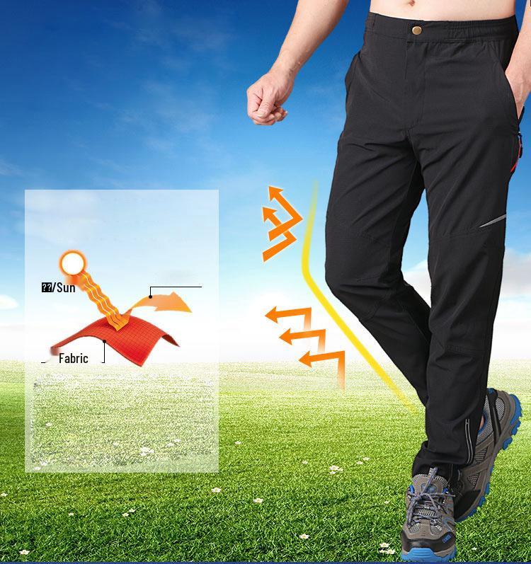Men's Slim Fit Quick-Dry Outdoor Hiking and Fishing Pants