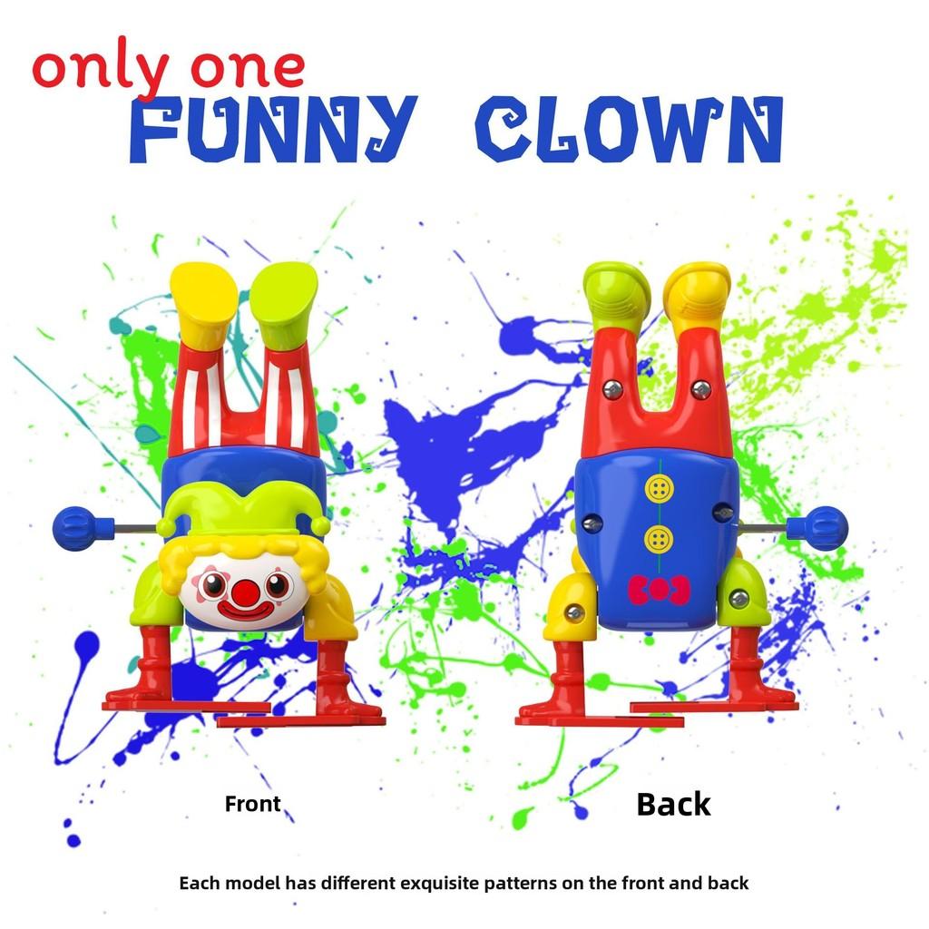 

Детский пазл Механический клоун Заводная игрушка Для развития навыков Обучение И Style A