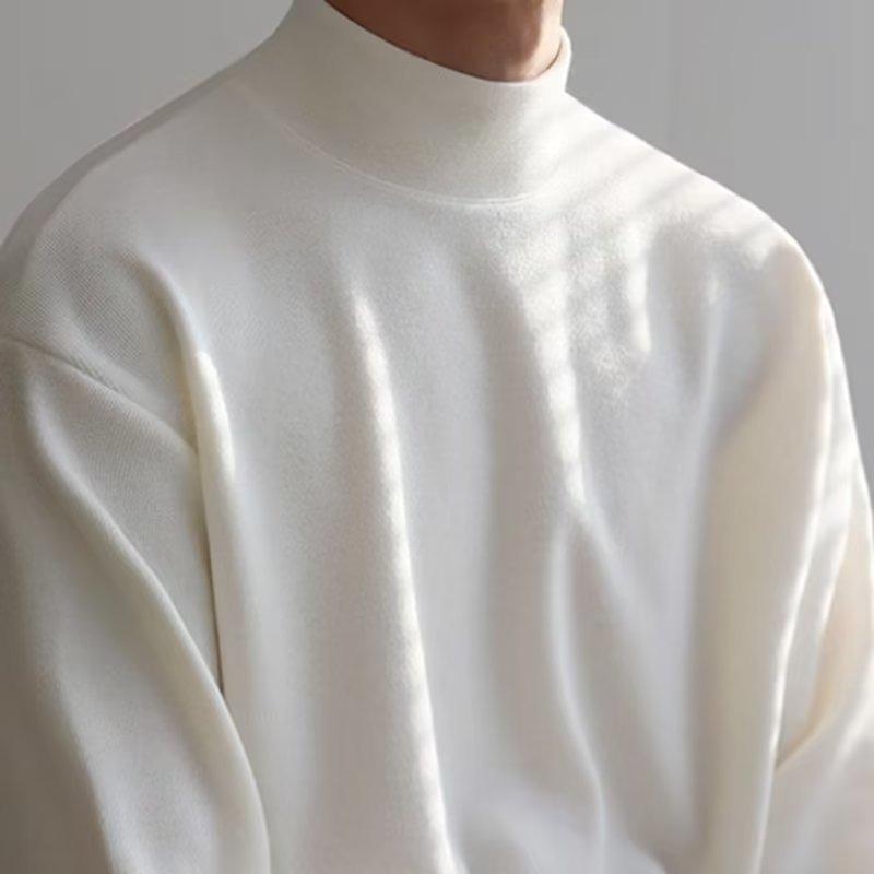 Men s Casual Knit Turtleneck Pullover Sweater for Autumn/Winter 2XL
