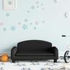 VidaXL Children's Sofa Black 70x45x30 cm Fabric, Mini Sofa, Mini Sofa Chair, Mini Sofa for Children, Sofa of 3196362