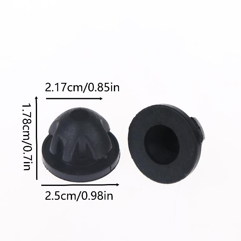 Engine Cover Rubber Grommet Buffer Pad For Car Ignition Coil Cover Fixed Bushing Replacement Parts Engine Accessories