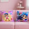 cartoon True and the Rainbow Kingdom Cushion Cover Soft & Easy-Wash Pillow Case – Versatile for Couch, Bed, Travel and Office
