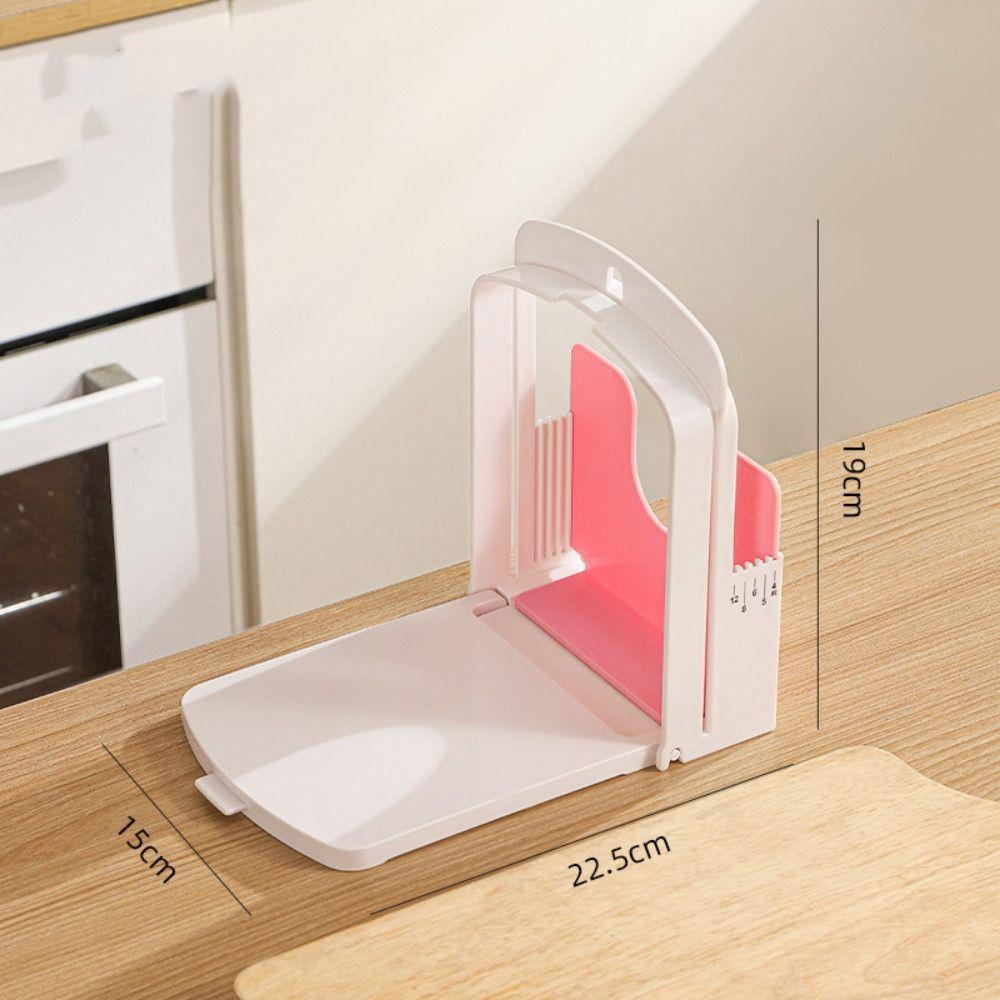Foldable Toast Bread Slicer Stand DIY Homemade Bread Toast Loaf Slicing Machine Tool Baking Bread Cutting Guide Tool