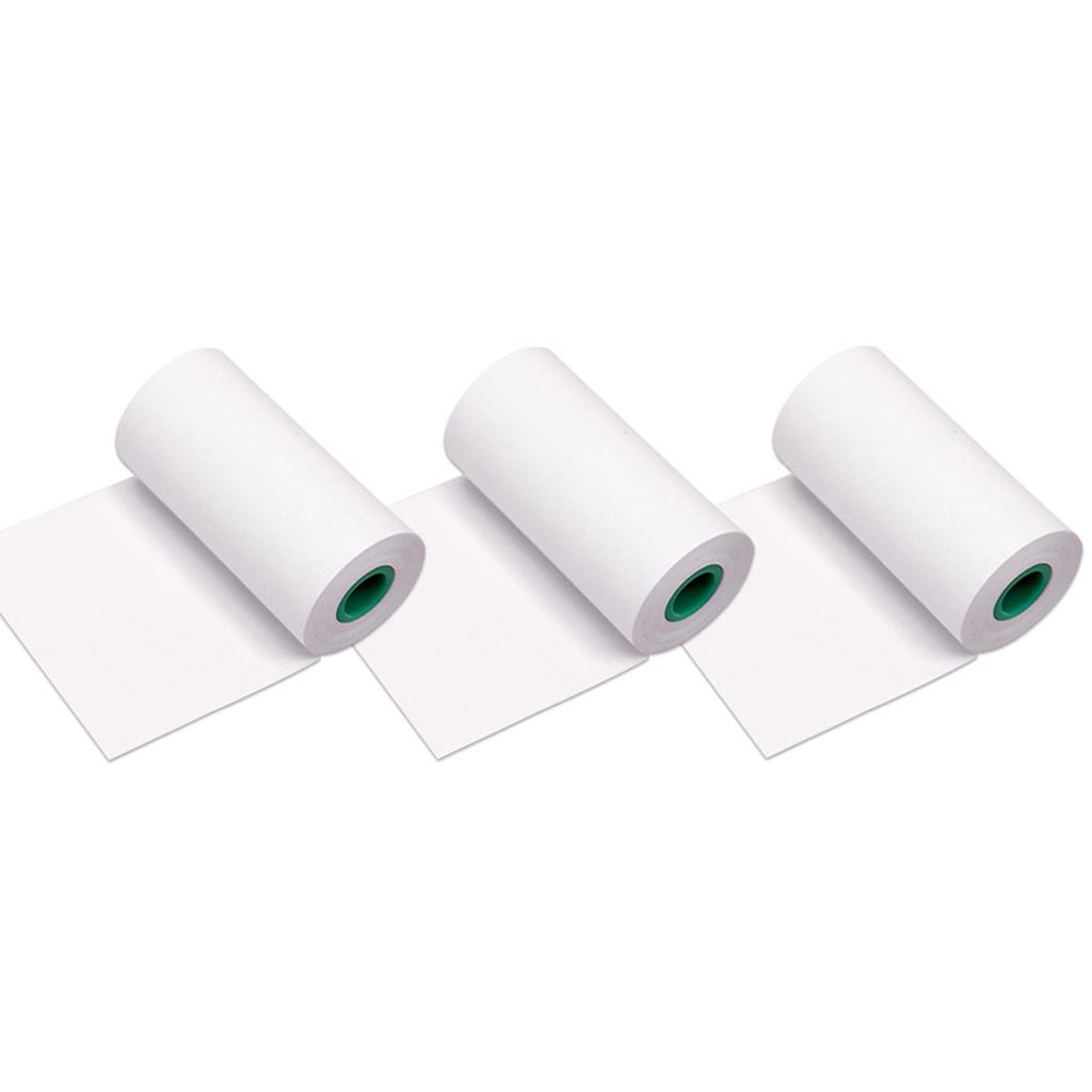 PeriPage - Rotolo di Carta Termica per Note a Lunga Conservazione 2 Anni 56*30mm Celsius 2.2*1.2in Senza BPA - Carattere Nero Senza Etichette Adesive per PeriPage A6Cels