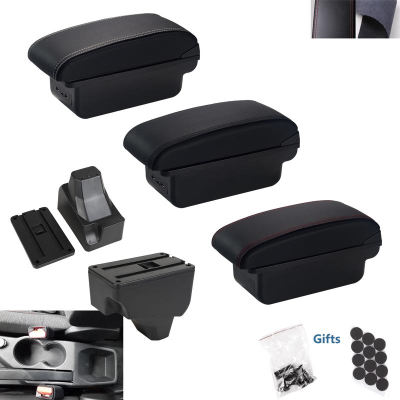 For Peugeot 2008 Armrest For Peugeot 208 Car Armrest Box 2019-2025 Retrofit Parts Interior Details Storage Box Accessories