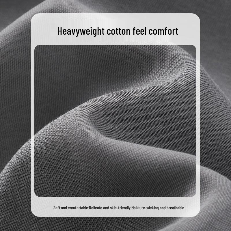 Baleno Men's 300G Heavyweight Pleated Straight-Leg Casual Pants