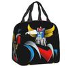 Sacs-repas isothermes personnalisés Goldorak G-Grendizers Contenant repas portable OVNI pour le travail, l'école, les voyages Boîte de rangement alimentaire