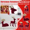 Christmas Reindeers Plush Deer Ornaments Christmas Decorations