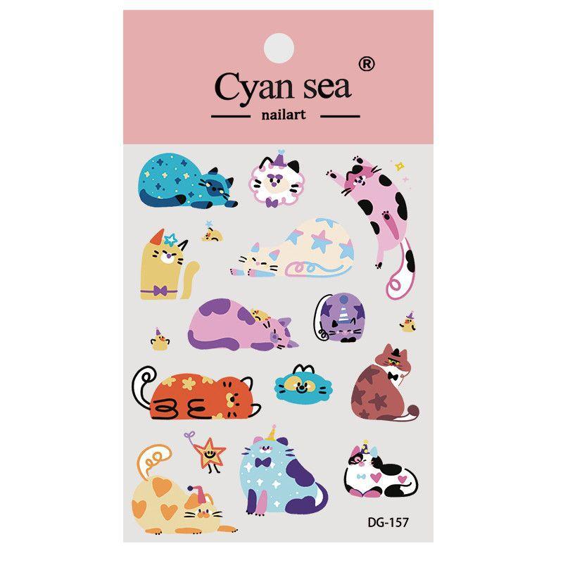 Cute Cake Wishing Pool 3D Relief Resin Sticker Girl Phone Case Laptop Transparent Jelly Decal Stationery Notebook DIY Decoration