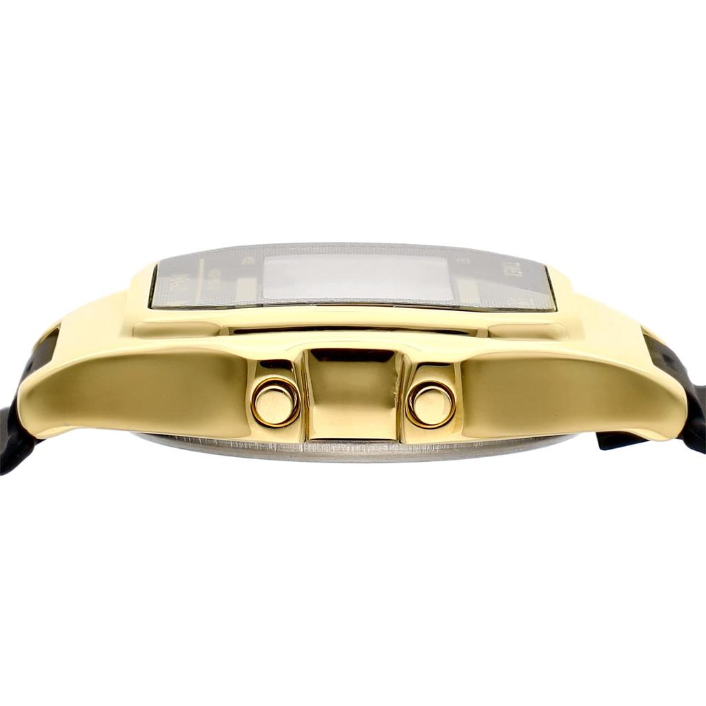 TIMEX Digital Quartz Watch with Gold Case and Rubber Band T-80 Men's (TW2V41000) [Authentic]
