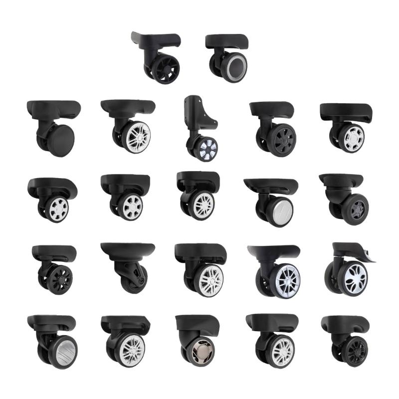 Durable Replacement Luggage Wheels Repair Your Suitcase with Smooth 360° Rotation Parts Accessories