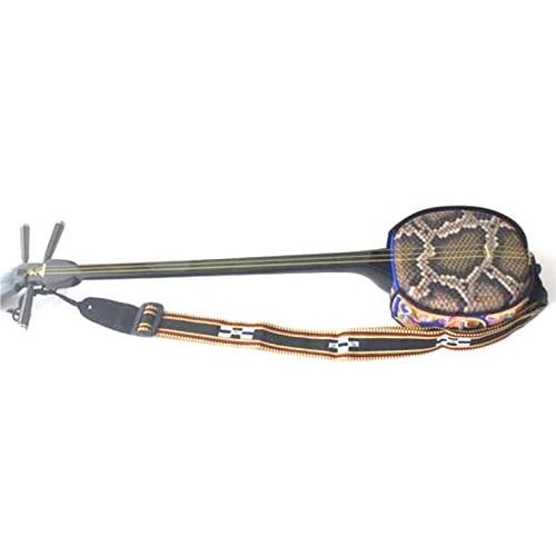 Sanshin Minsa Pattern Shoulder Strap (Minsa Pattern Blue)