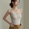 Traceless Ice Silk Sling Vest with Chest Pad, Beautiful Back, Bottom Layer, Outer Wear Underwear, Thin Top, Thin Style.
