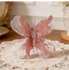 New Sequin Butterfly Christmas Tree Pendant - Festive Decorative Accessory