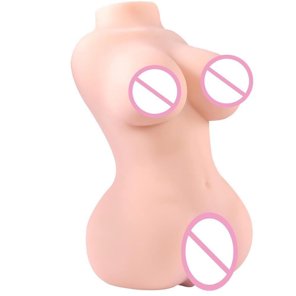 3D Realistic Silicone Pure Soft Sister Big Boobs Girl Entity Doll Male Sex Toys, Pussy Ass Masturbator Toys
