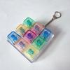 9 Tasten Knopf Tastenkappe Fidget Schlüsselanhänger Finger Tastatur Kappen Spielzeug DIY Dekompressionsspielzeug Clicker Spielzeug Zum Stressabbau Zeitvertreib