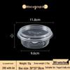 Jing Zhi Feng Round Plastic Disposable Takeout Bowls