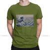 Hokusai Meets Fibonacci Sequence Men S T Shirt Golden Ratio Math T Shirts Technical Geek Vintage
