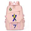 Football Player C Luo Peripheral Printing Trend Schoolbag Junior High School High School Students Large Capacity Spine Backpack