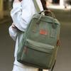 Schoolbag Simple Backpack New Korean Version Ins Solid Color Literary Style College Students Commuting Light Backpack
