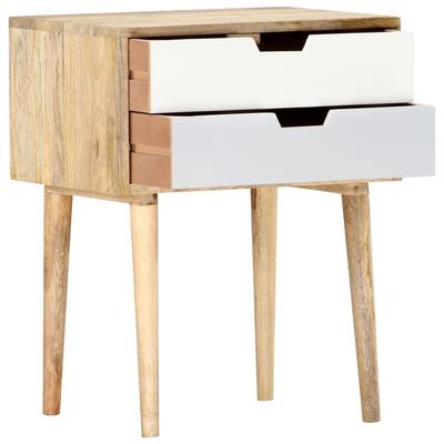 Nightstand 47 X 35 X 59 Cm Solid Mango Wood