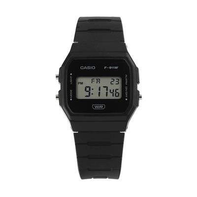 F-91WB-1ADF (F-91WB-1A) Digitale quadratische Vintage Retro Unisex Harzuhr