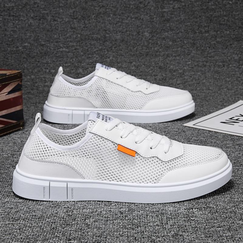 YIzdegg Herren Sportschuhe - Leichte Mesh-Sneaker Für Frühling & Sommer, Slip-On Design Mit Flacher Sohle