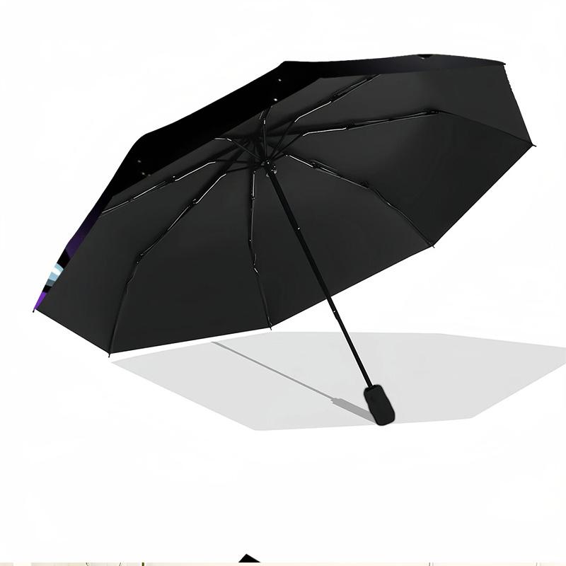 Among Us Print Automatic Open Close Umbrella, Portable Foldable Umbrella, for Outdoor Commute Camping Trip, Ideal Birthday Gift
