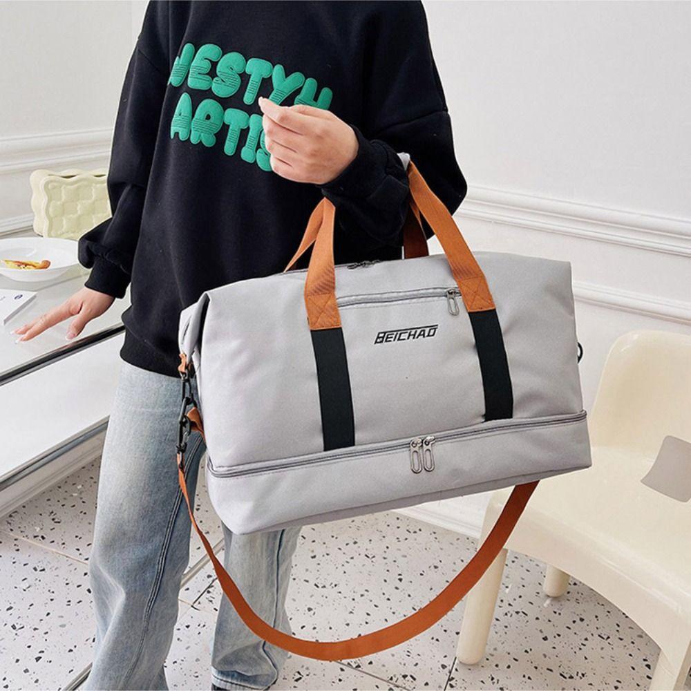 Waterproof Travel Luggage Bag Large Capacity Messenger Bag Portable Travel Duffle Bag  Outdoor