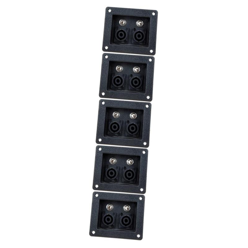 ABBY-Speaker Rear Wiring Board Speaker Cable Speakers Wire Board Audio Multifunctional Wiring Board Wire And Cable 5PCS, Durable NONE