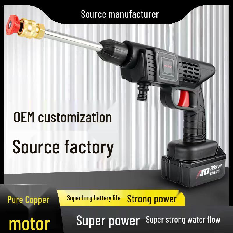 Powerful Wireless High-Pressure Car Washer with Lithium Battery