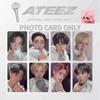 ATEEZ OFFIZIELLER LICHTSTAB ver.3 FOTO KARTE offiziell