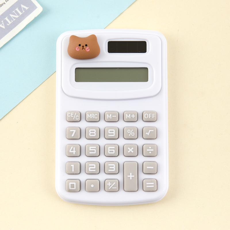 Cartoon Mini Cute Portable Calculator for School and Office